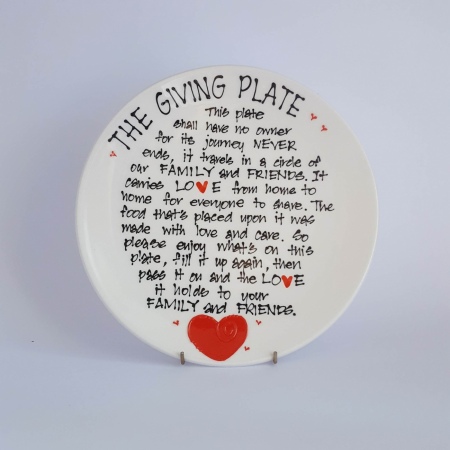 GIVING PLATE